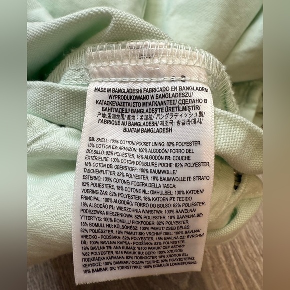 Womens Vans Ground Work Shortall Clearly Aqua XS - Picture 7 of 8